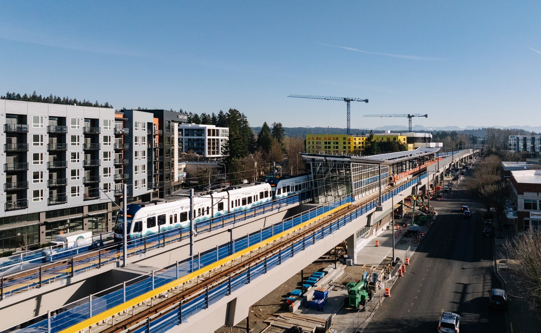 Downtown Redmond Light Rail Opening Set for May 10