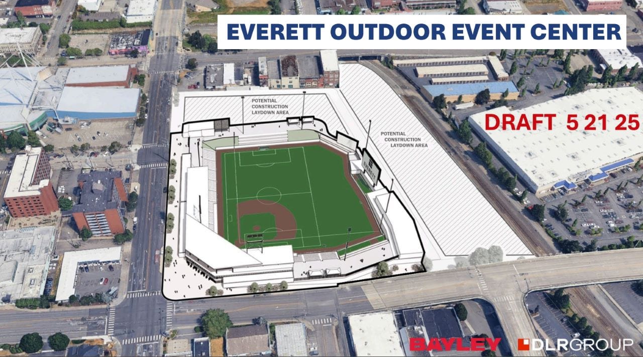 Everett Forges Ahead with Downtown Stadium for Minor League Sports