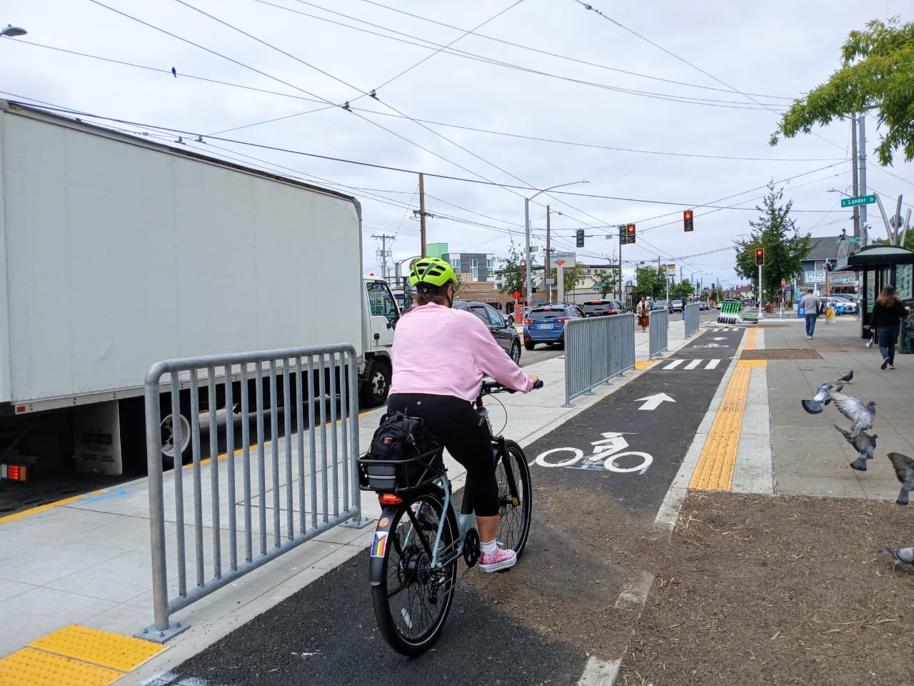 North Beacon Hill Bike Lanes Officially Open, Filling Crucial Network Gap