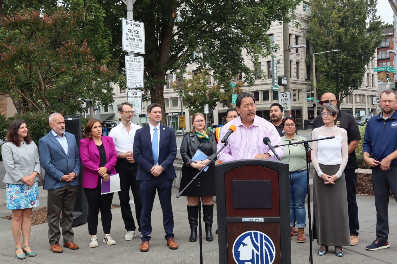 Harrell Stumps for West Seattle, Ballard Light Rail, Facing Financial Headwinds