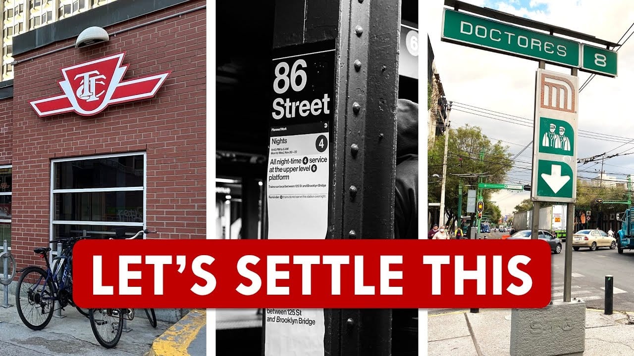 Sunday Video: CityNerd’s Best Transit Cities in North America